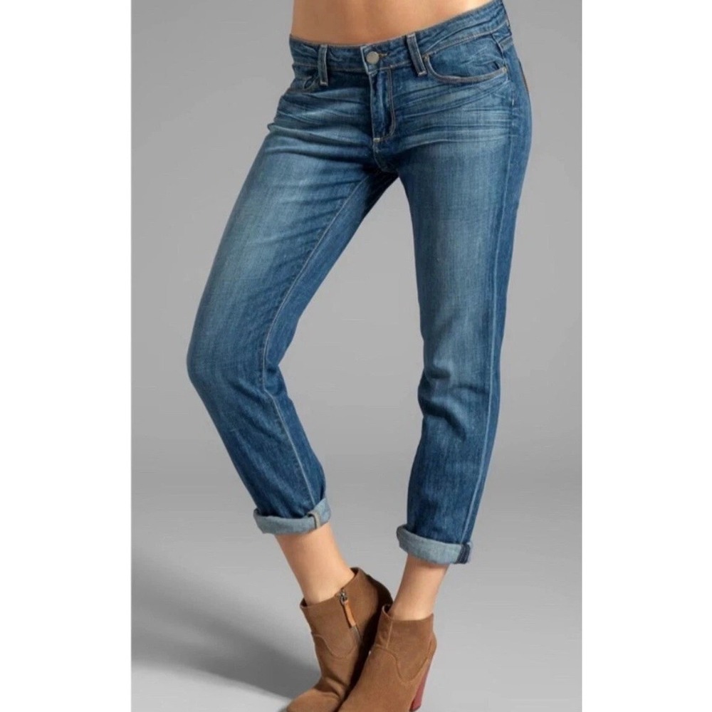 Paige Jeans Women's 27‎ Blue Dark Wash Jimmy Jimmy Skinny Jeans